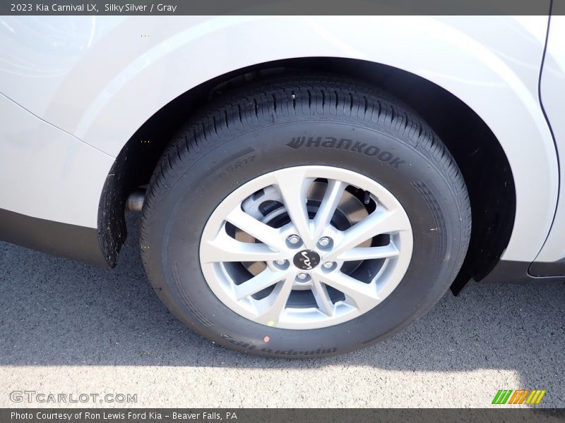 Silky Silver / Gray 2023 Kia Carnival LX