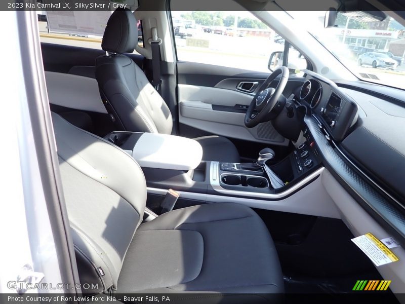 Silky Silver / Gray 2023 Kia Carnival LX