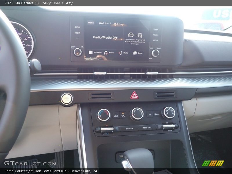 Silky Silver / Gray 2023 Kia Carnival LX