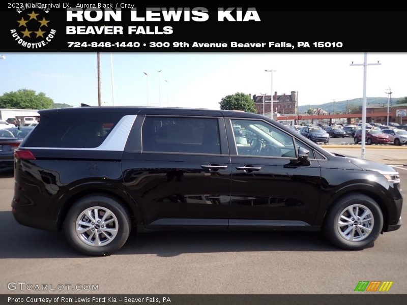 Aurora Black / Gray 2023 Kia Carnival LX