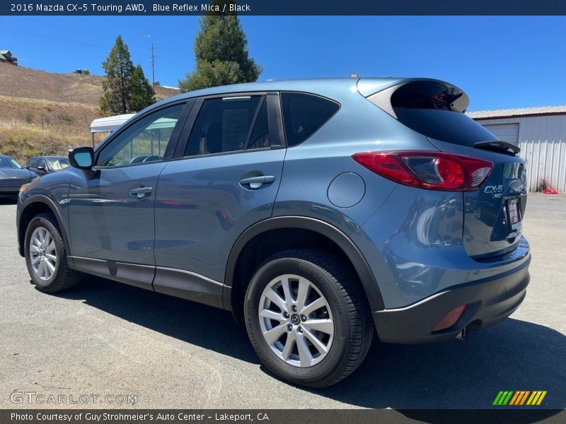 Blue Reflex Mica / Black 2016 Mazda CX-5 Touring AWD