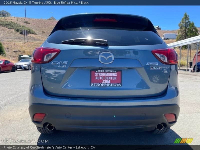 Blue Reflex Mica / Black 2016 Mazda CX-5 Touring AWD