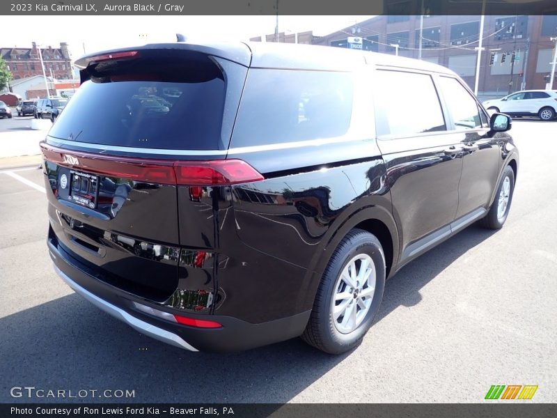 Aurora Black / Gray 2023 Kia Carnival LX
