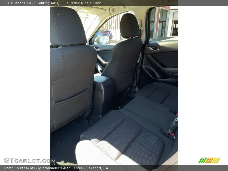 Blue Reflex Mica / Black 2016 Mazda CX-5 Touring AWD