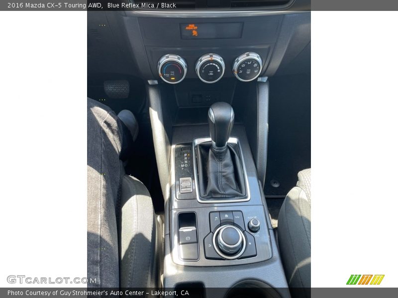 Blue Reflex Mica / Black 2016 Mazda CX-5 Touring AWD