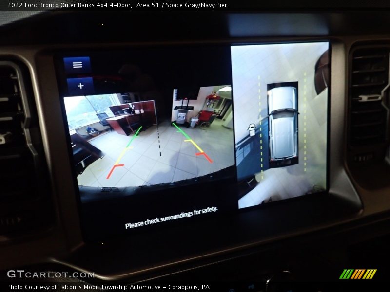 Area 51 / Space Gray/Navy Pier 2022 Ford Bronco Outer Banks 4x4 4-Door