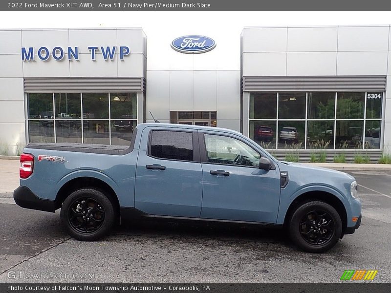 Area 51 / Navy Pier/Medium Dark Slate 2022 Ford Maverick XLT AWD