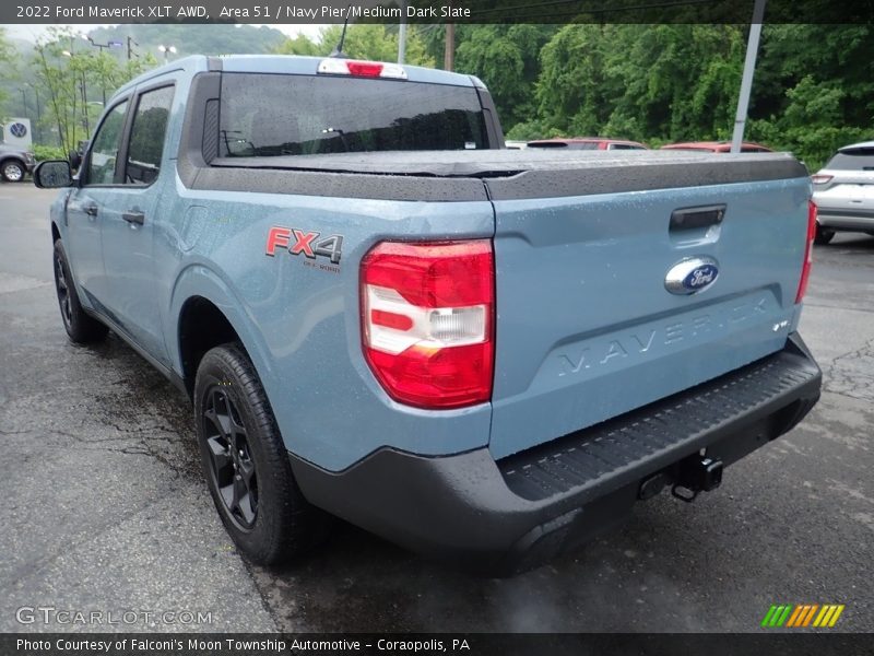 Area 51 / Navy Pier/Medium Dark Slate 2022 Ford Maverick XLT AWD