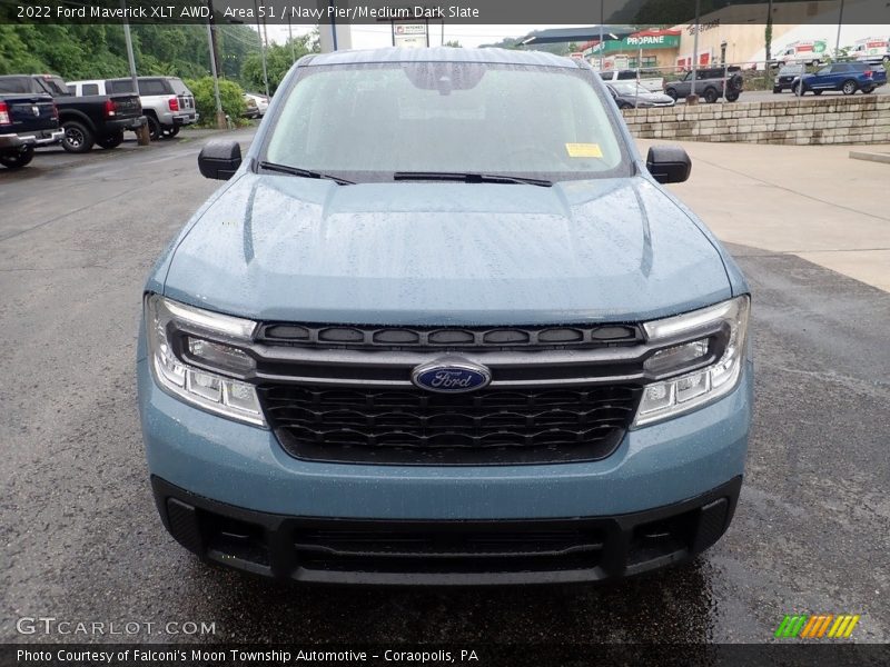 Area 51 / Navy Pier/Medium Dark Slate 2022 Ford Maverick XLT AWD