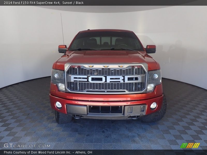 Sunset / Black 2014 Ford F150 FX4 SuperCrew 4x4