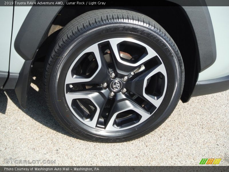 Lunar Rock / Light Gray 2019 Toyota RAV4 Adventure AWD