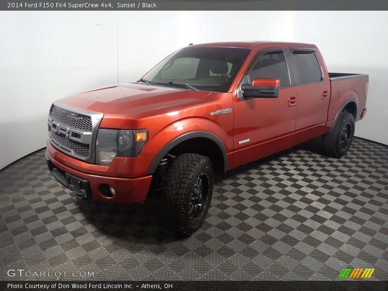 Sunset / Black 2014 Ford F150 FX4 SuperCrew 4x4