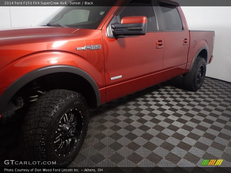 Sunset / Black 2014 Ford F150 FX4 SuperCrew 4x4