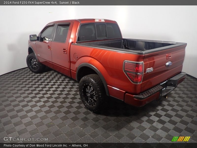 Sunset / Black 2014 Ford F150 FX4 SuperCrew 4x4