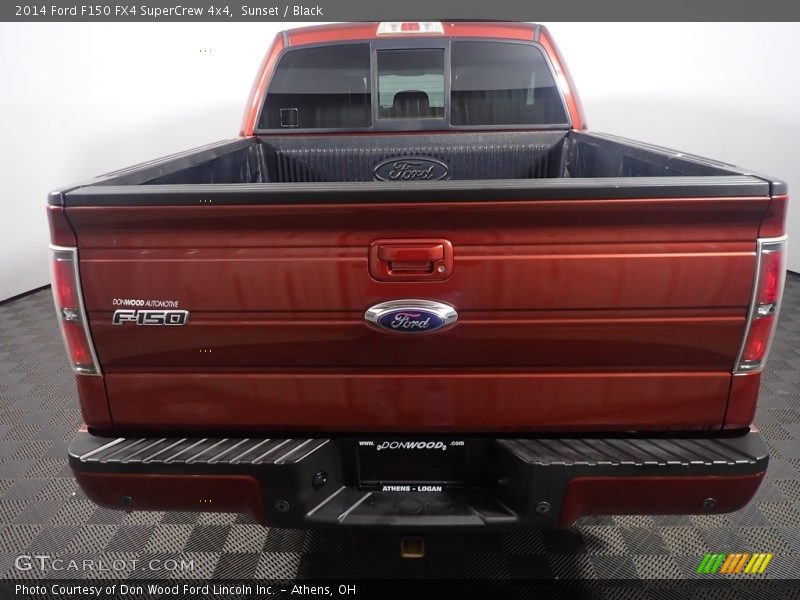 Sunset / Black 2014 Ford F150 FX4 SuperCrew 4x4