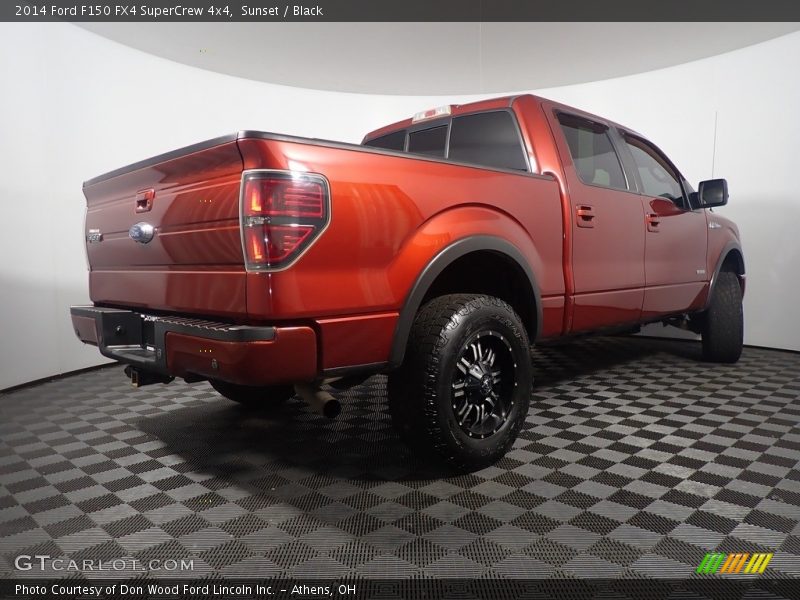Sunset / Black 2014 Ford F150 FX4 SuperCrew 4x4