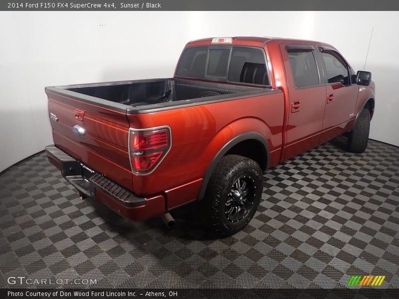 Sunset / Black 2014 Ford F150 FX4 SuperCrew 4x4