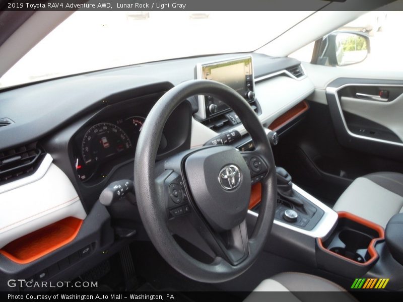 Lunar Rock / Light Gray 2019 Toyota RAV4 Adventure AWD