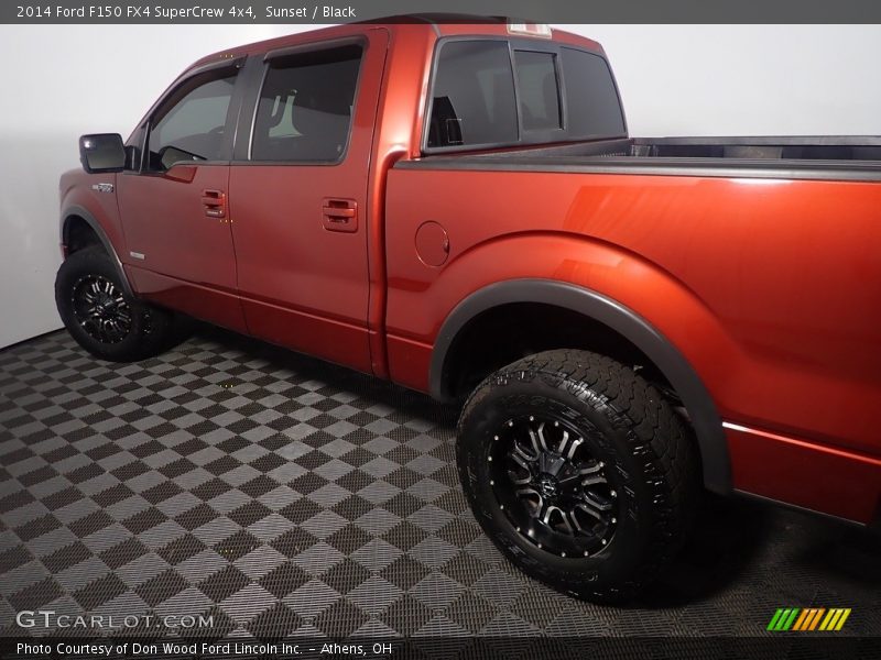 Sunset / Black 2014 Ford F150 FX4 SuperCrew 4x4