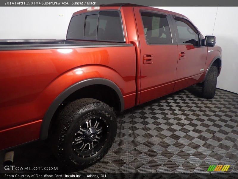 Sunset / Black 2014 Ford F150 FX4 SuperCrew 4x4