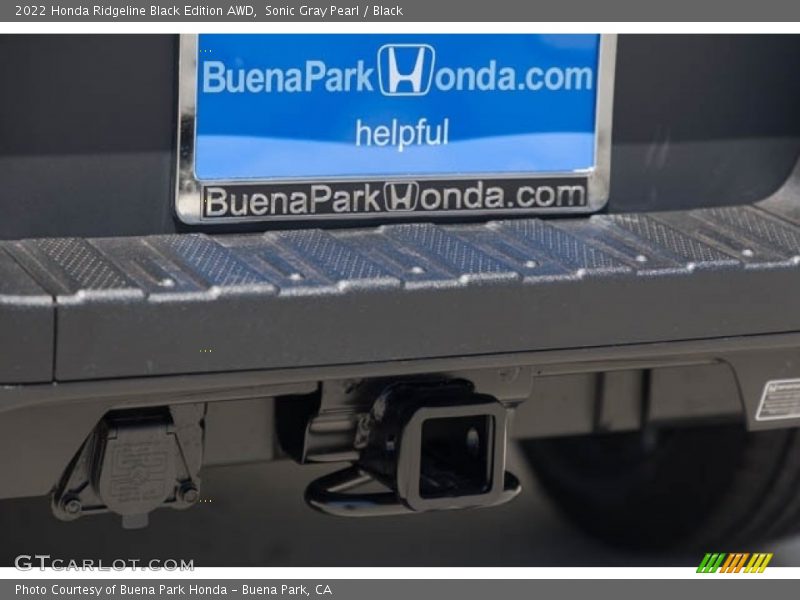 Sonic Gray Pearl / Black 2022 Honda Ridgeline Black Edition AWD