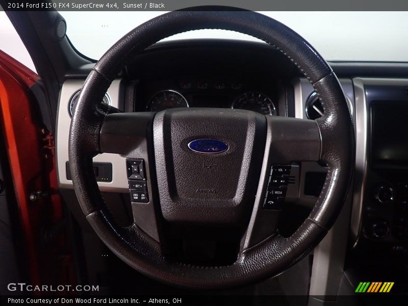 Sunset / Black 2014 Ford F150 FX4 SuperCrew 4x4