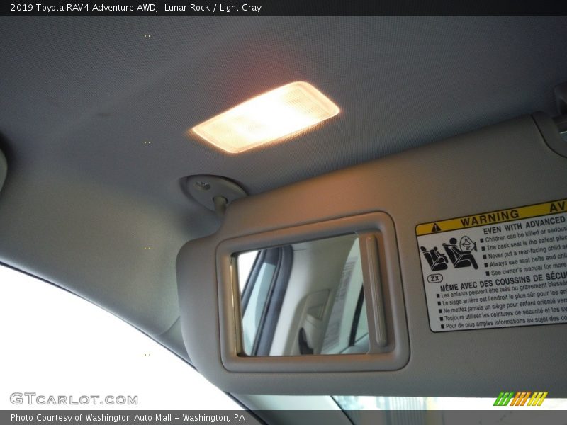 Lunar Rock / Light Gray 2019 Toyota RAV4 Adventure AWD