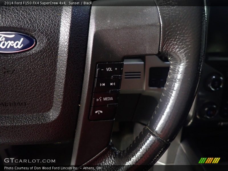 Sunset / Black 2014 Ford F150 FX4 SuperCrew 4x4
