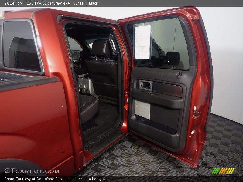 Sunset / Black 2014 Ford F150 FX4 SuperCrew 4x4