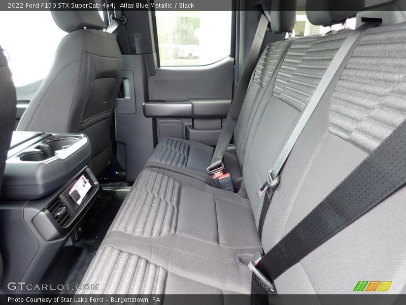 Atlas Blue Metallic / Black 2022 Ford F150 STX SuperCab 4x4