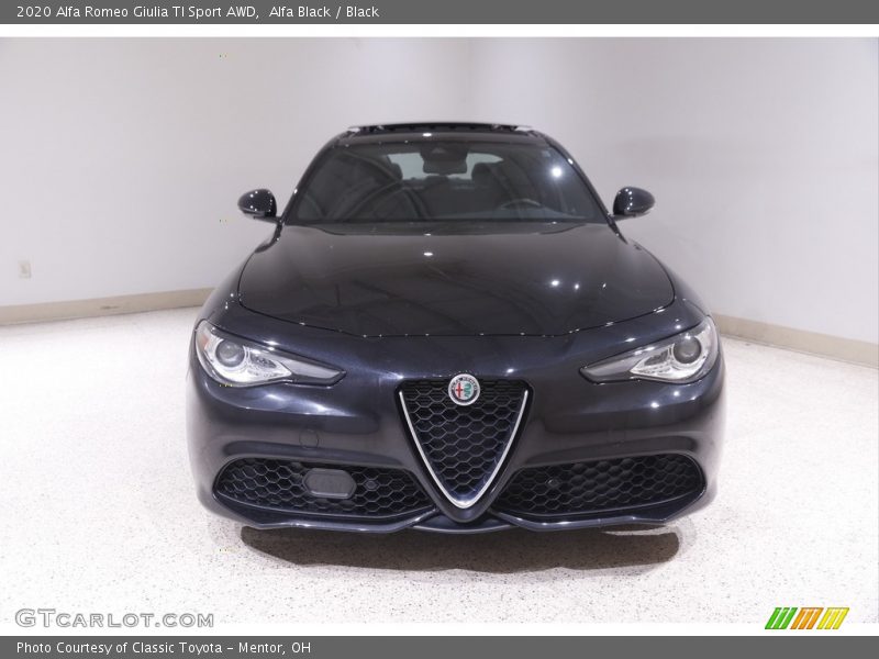 Alfa Black / Black 2020 Alfa Romeo Giulia TI Sport AWD