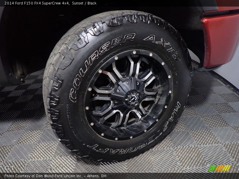 Sunset / Black 2014 Ford F150 FX4 SuperCrew 4x4