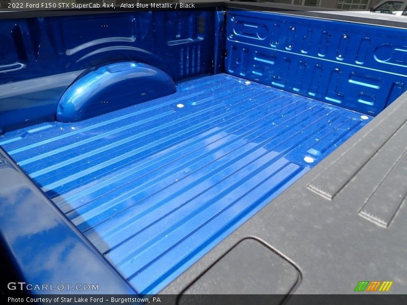 Atlas Blue Metallic / Black 2022 Ford F150 STX SuperCab 4x4