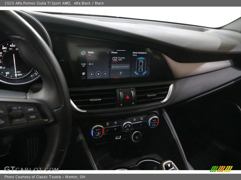 Alfa Black / Black 2020 Alfa Romeo Giulia TI Sport AWD