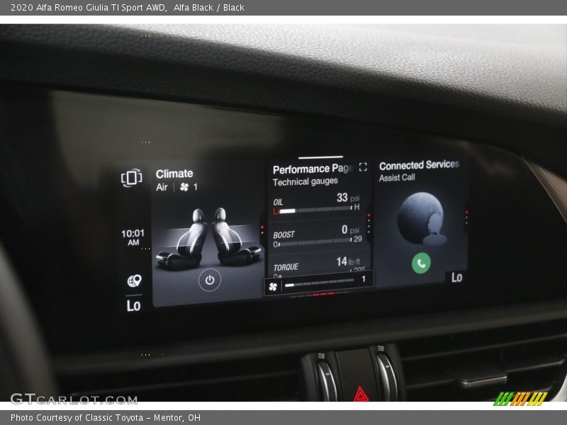 Alfa Black / Black 2020 Alfa Romeo Giulia TI Sport AWD