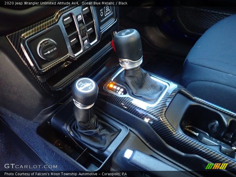 Ocean Blue Metallic / Black 2020 Jeep Wrangler Unlimited Altitude 4x4