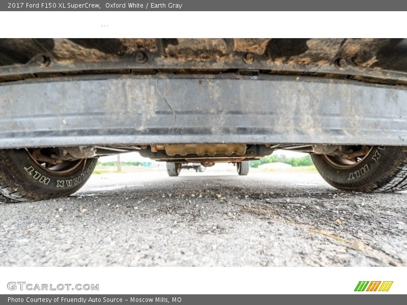 Oxford White / Earth Gray 2017 Ford F150 XL SuperCrew