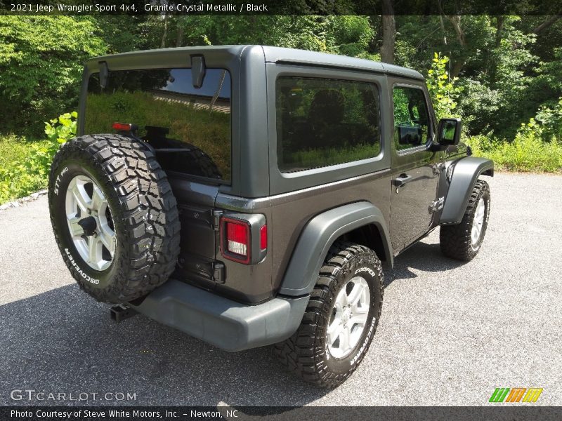 Granite Crystal Metallic / Black 2021 Jeep Wrangler Sport 4x4