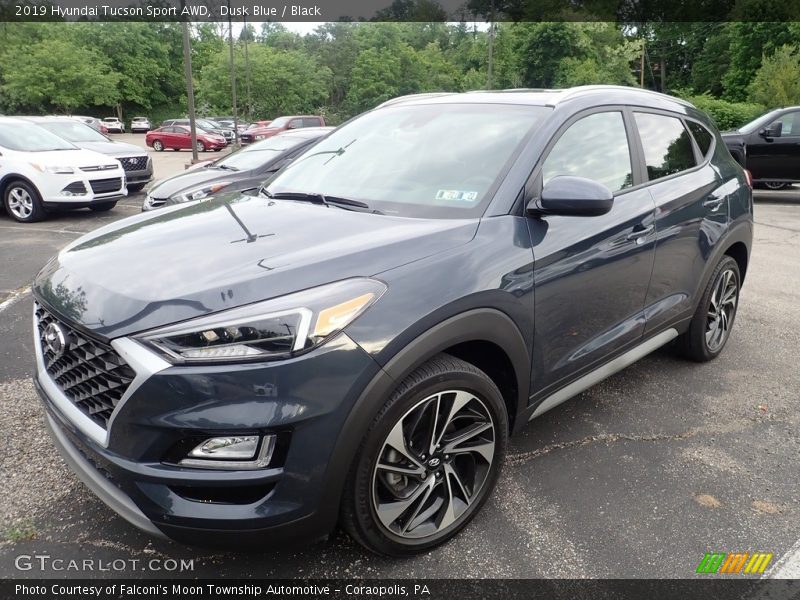 Dusk Blue / Black 2019 Hyundai Tucson Sport AWD