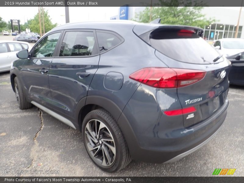 Dusk Blue / Black 2019 Hyundai Tucson Sport AWD