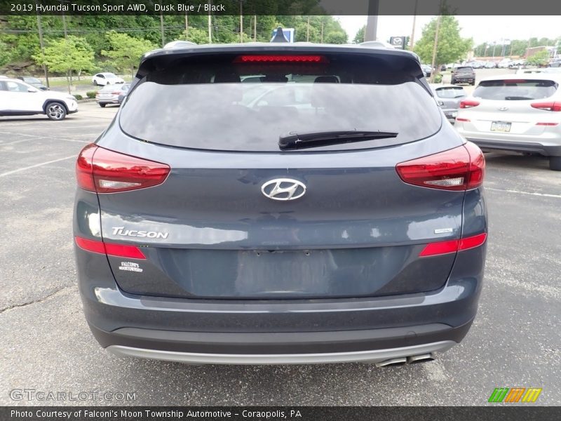 Dusk Blue / Black 2019 Hyundai Tucson Sport AWD