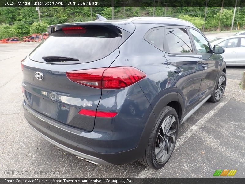 Dusk Blue / Black 2019 Hyundai Tucson Sport AWD
