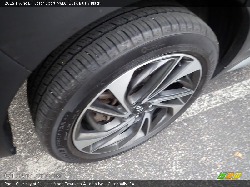 Dusk Blue / Black 2019 Hyundai Tucson Sport AWD