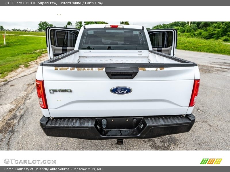 Oxford White / Earth Gray 2017 Ford F150 XL SuperCrew