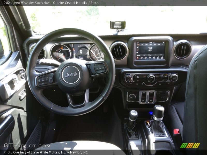 Granite Crystal Metallic / Black 2021 Jeep Wrangler Sport 4x4