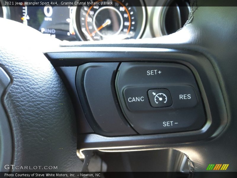 Granite Crystal Metallic / Black 2021 Jeep Wrangler Sport 4x4