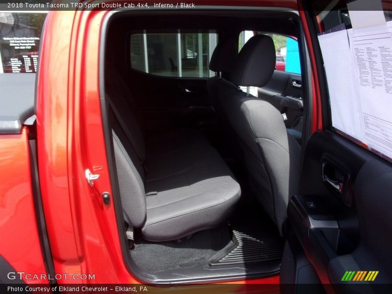Inferno / Black 2018 Toyota Tacoma TRD Sport Double Cab 4x4