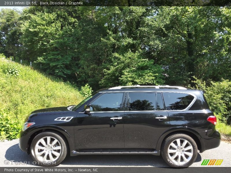 Black Obsidian / Graphite 2013 Infiniti QX 56