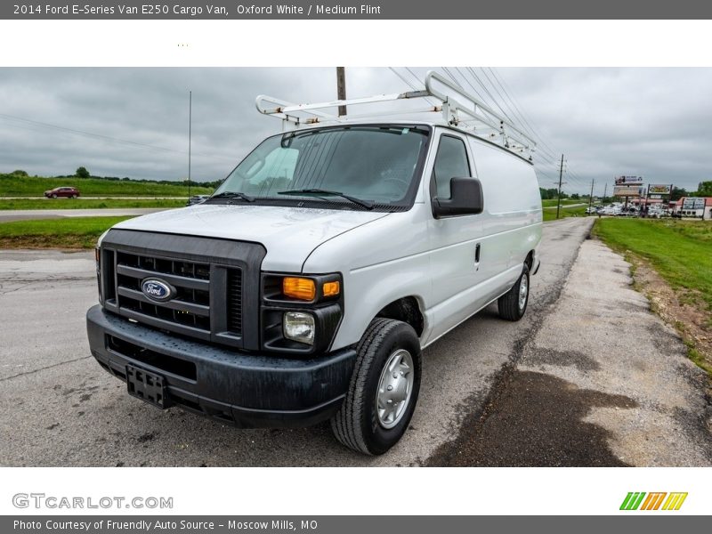 Oxford White / Medium Flint 2014 Ford E-Series Van E250 Cargo Van