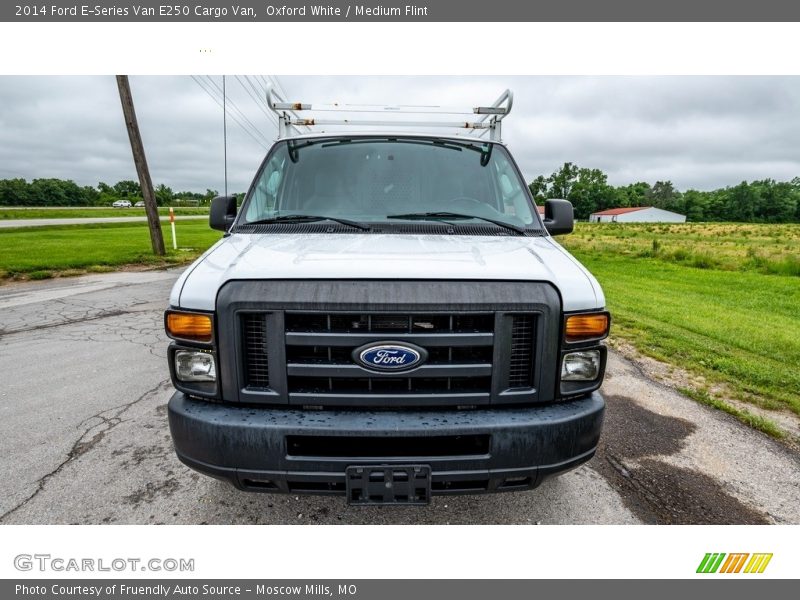 Oxford White / Medium Flint 2014 Ford E-Series Van E250 Cargo Van